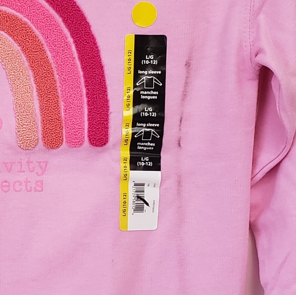 George Creativity Connect Girls Pink Sweater 10-12 - Picture 4 of 4